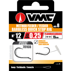 Anzuelos montados VMC 7016B Méthod feeder Quick Stop Rig Sans aletilla - n°12 sur 25/100