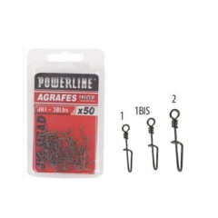 Clip Powerline Jig Head Bulk 50 pc