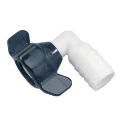 Conector para el agua de los grupos Shurflo, ajuste del codo de mariposa