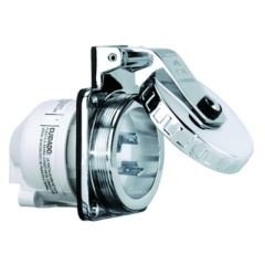 Enchufe macho fijo inox Plastimo 16 A