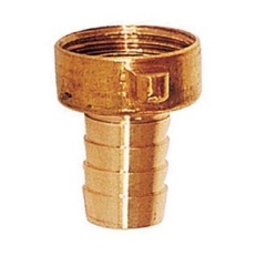 Plastimo2 piezas de latón para la manguera de 15 mm