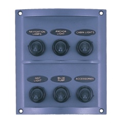 Cuadro eléctrico Plastimo plástico 6 vías