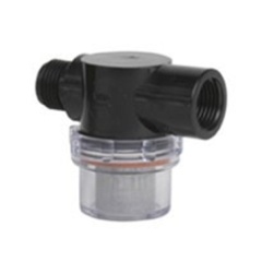 Filtro de acero inoxidable Shurflo con conexión roscada