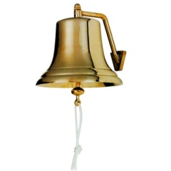 Campana de latón pulido Plastimode gran tamaño