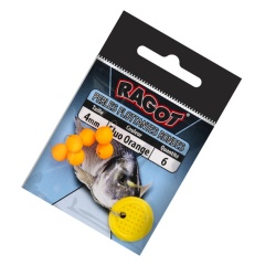 Cuentas flotantes Ragot Redonda Naranja Fluo