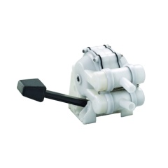 Bomba de pie Plastimo doble efecto