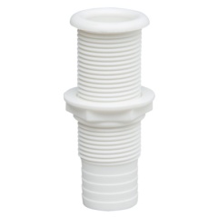 Pasacascos Plastimo con collarín estándar blanco