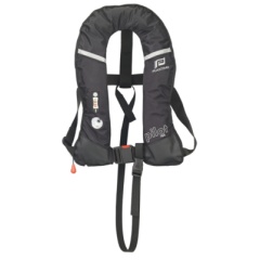 Chaleco hinchable Plastimo Pilot Hidrostático - Negro - 165N + Arnés