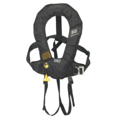 Chaleco hinchable Plastimo Evo Pro Sensor - Negro - 165N + Arnés