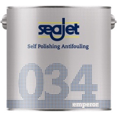 Antifouling SeaJet Emperor 034 autopulimentable 0,25L Negro