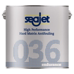 Antifouling SeaJet Endurance 036 matriz dura 2.5L Negro
