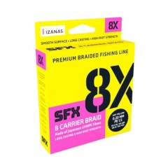 Hilo trenzado pesca Sufix SFX 8X Verde 275 m - 16,5 mm