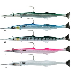 Señuelo Blando Savage gear Salt 3D Needlefish pulse tail 2+1 - 14 cm color 01