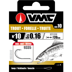 Anzuelos montados Vmc 9335 R Trucha Especial - n°6 de 20/100