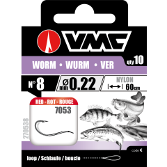 Anzuelos montados Vmc 7053 R Pesca con gusano - n°8 de 22/100