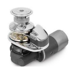 molinete vertical Lofrans X2 Aluminio - 800W - 12V - Pala 6mm - Con cabezal