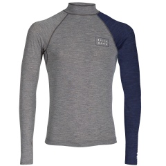 Camiseta Surf Billabong Contrast ls - Grey - 2018