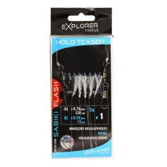 Metralleta pesca Flashmer Sabiki Flash-Holo Teaser