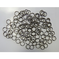 100 anillos rotos niquelados