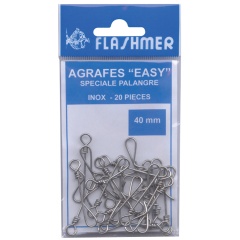 20 grapas fáciles de acero inoxidable