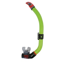 Tubo De Buceo Aqualung Air Dry - Transparente/Verde limón