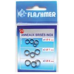 Kit Anillas rotas Acero inoxidable N°6-7-8