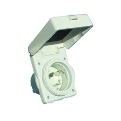 Base masculina Hubbellcompuesta con cubierta -230V/32A