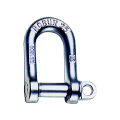 Grillete derecha Robur certificado galva estampado de 8 a 20mm