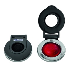 Controlador de pie negro mzelectrónico cubierta Arriba