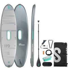 SUP Paddle auto gonflable Sipaboards Allrounder Silver 11