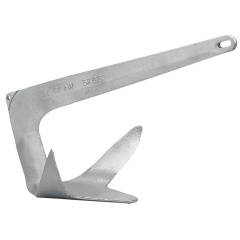Ancla de barco cóncava Plastimo FHD galvanizada - 7,5 Kg