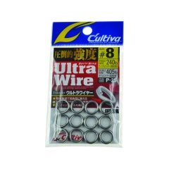 Anillas Rotas Owner Ultra Wire - n°10 - 167kg x6pcs