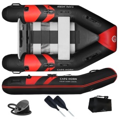 Lancha neumática Cape Horn Night Hawk 250 - Rojo