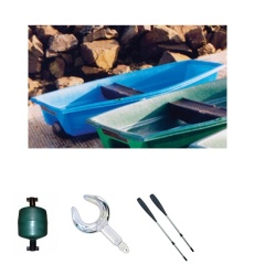 Lanza neumática rígida Armor aviron Marsopa azul