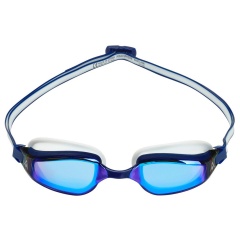 Gafas de natación Aquasphere Fastlane - Titane azul efecto espejo