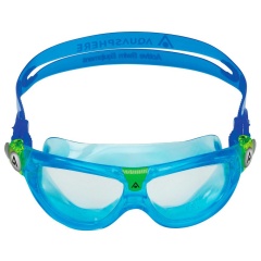 Máscara de natación Aquasphere Seal Kid 2 - Transparente / Azul