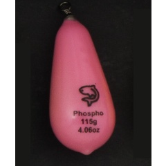 Plomos Arlesey Plastificados Lemer Rosa fosforescente