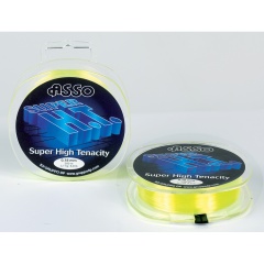 nylon Asso Super H.T. Amarillo flúor 200 m 16/100-2.55 kg