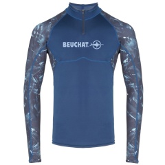 Camiseta rashguard algas Atoll Beuchat - Hombre manga larga