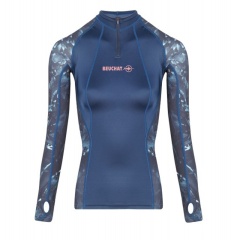 Camiseta rashguard algas Atoll Beuchat - Mujer manga larga