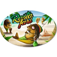 Pegatina Radical Quantum - Rasta Fari