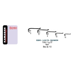 Anzuelos KAMASAN B280 - Caja de 10 - H8