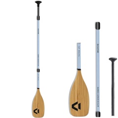 Pagaie paddle Duotone Carbone Bamboo C60 170-220cm 3P