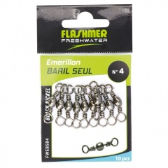 Emerillón pesca Barril Flashmer Bronzé nº 18