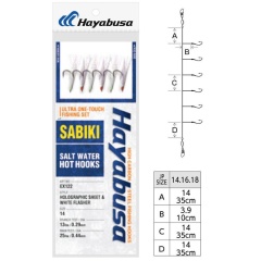 Bajo de línea Hayabusa Sabiki EX123