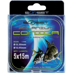 bajo de línea Sunset Silanium Conica 5x15m