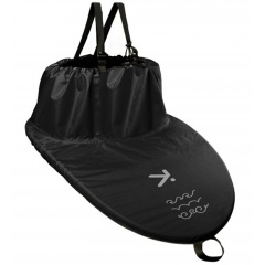 Jupe kayak nylon Basic Light Noir