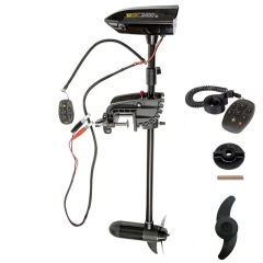 Motor eléctrico barco Black Cat - Zebco 24 lbs Batle Cat BC