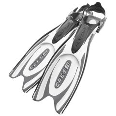 Aletas de buceo Cressi Frog Plus Negro/Blanco
