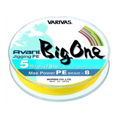 Trenzado de pesca Varivas Big One Jigging 600 m